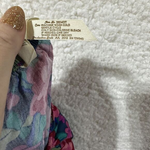 Girls Matilda Jane Moments with you Poinsettia Top size 8 Boho Peasant Shirt - Picture 8 of 8